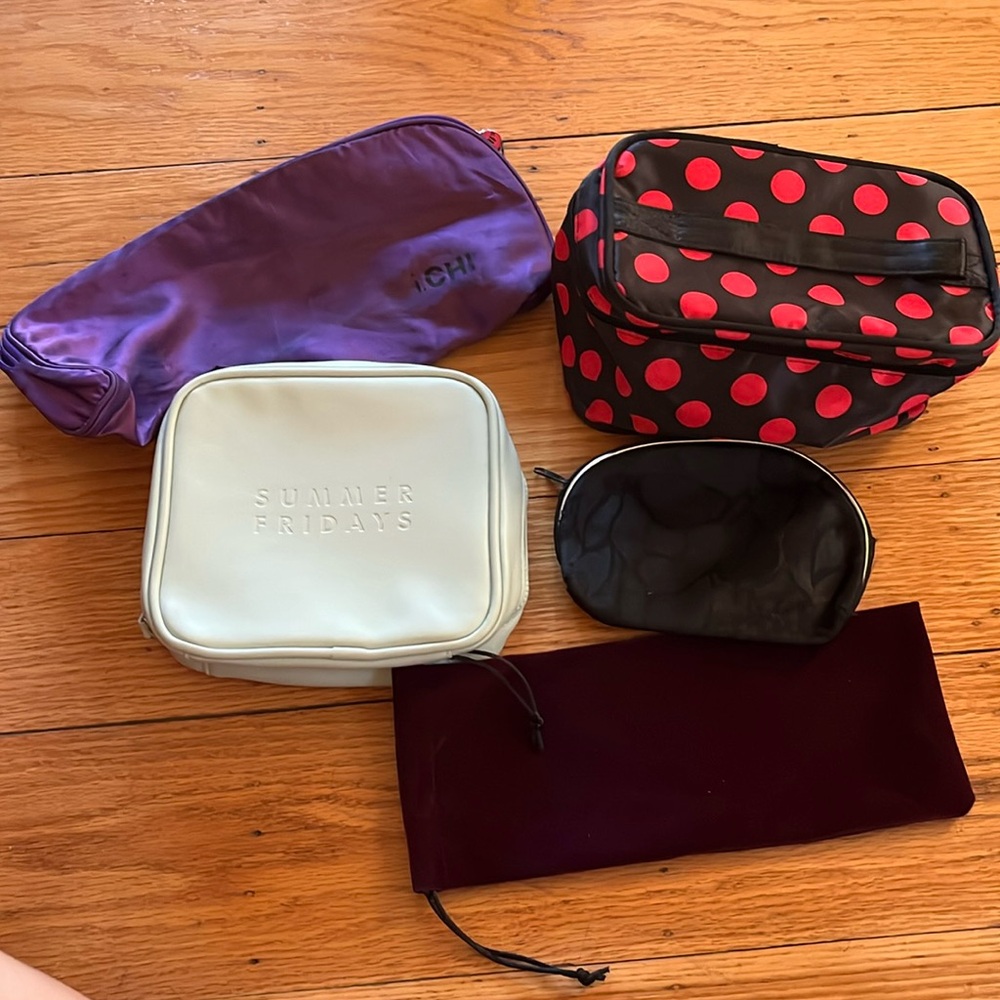 Summer Fridays Make Up Travel Bag Toiletry bag + others